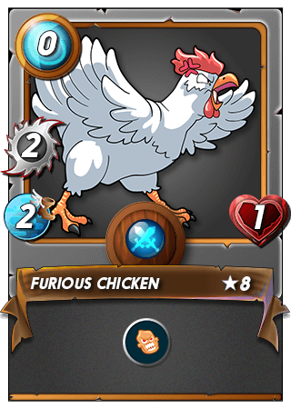 Furious Chicken Lv 8