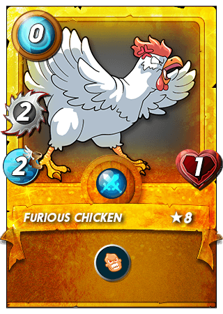 Furious Chicken Lv 8
