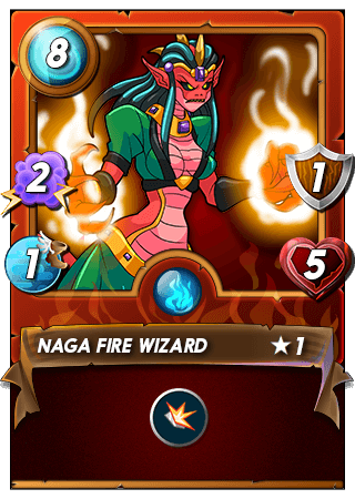 Naga Fire Wizard - Click Here to Buy the Card