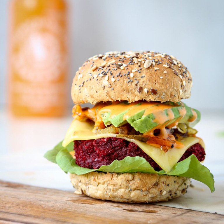 Smoky BBQ Beet Burger - 21 Veggie Burger Recipes