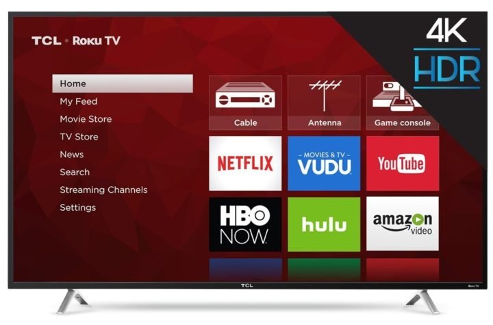 TCL 55" Roku Smart TV Ultra HD 4K Modelo 55S405-MX 