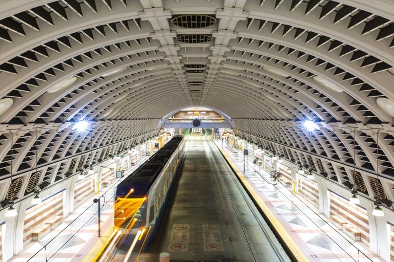 AMAZING PIONEER TRAIN STATION SEATTLE PHOTO