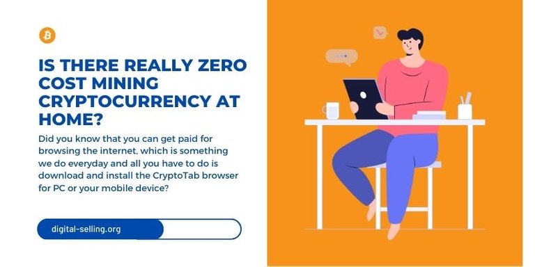 Is there really zero cost mining cryptocurrency at home?