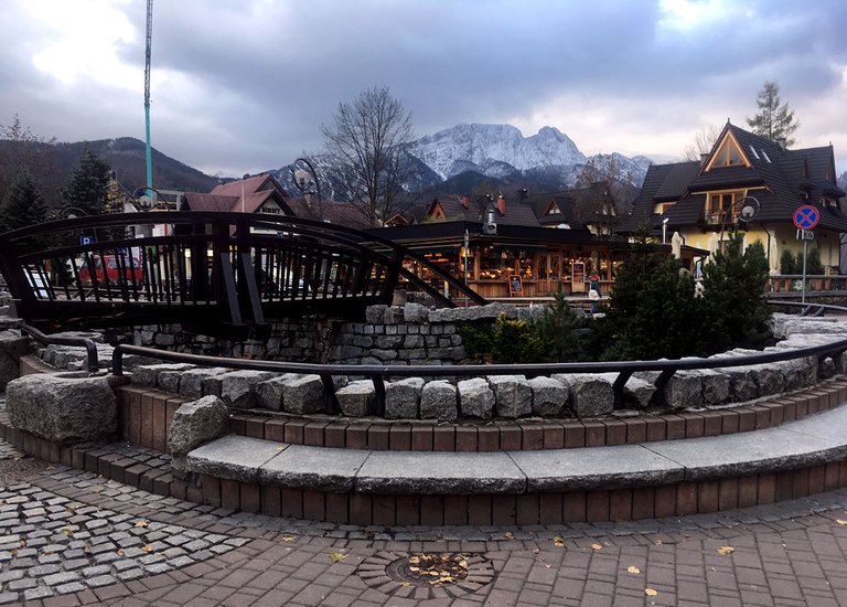 In the centre of Zakopane