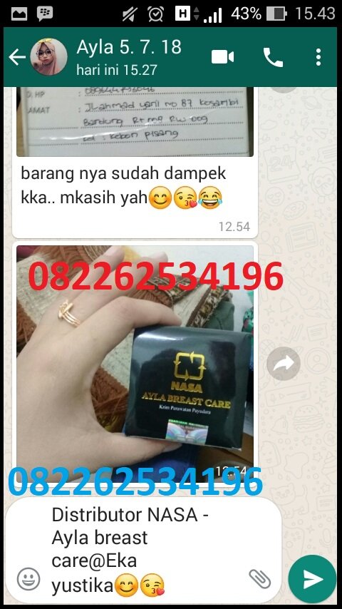 TESTI BARANG SAMPAI AYLA