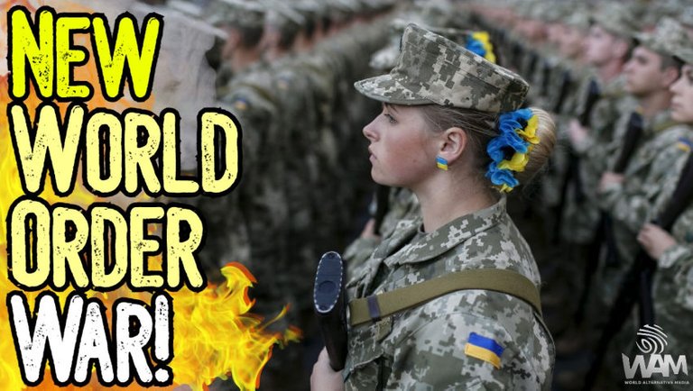 NEW WORLD ORDER WAR! - Russia & Ukraine Conflict Part Of GLOBAL RESET AGENDA! - Wake Up!