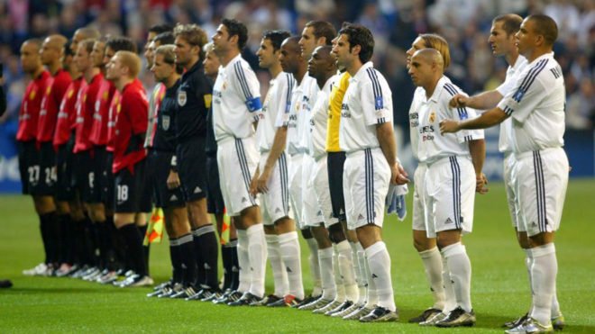 Real Madrid-Manchester United  2002-2003 https://www.marca.com/futbol/real-madrid/2017/02/15/58a4d389268e3e2f0b8b47a3.html