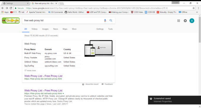 goggle search for proxies