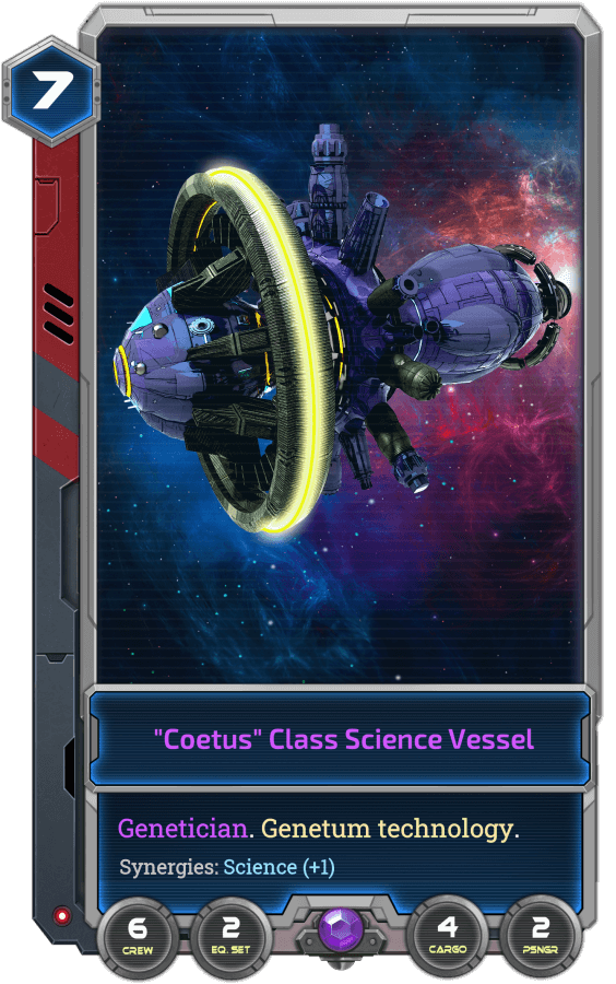 The Coetus is a Genetician starship.