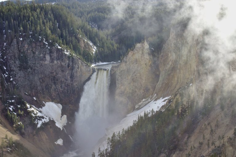 Lower falls in spring