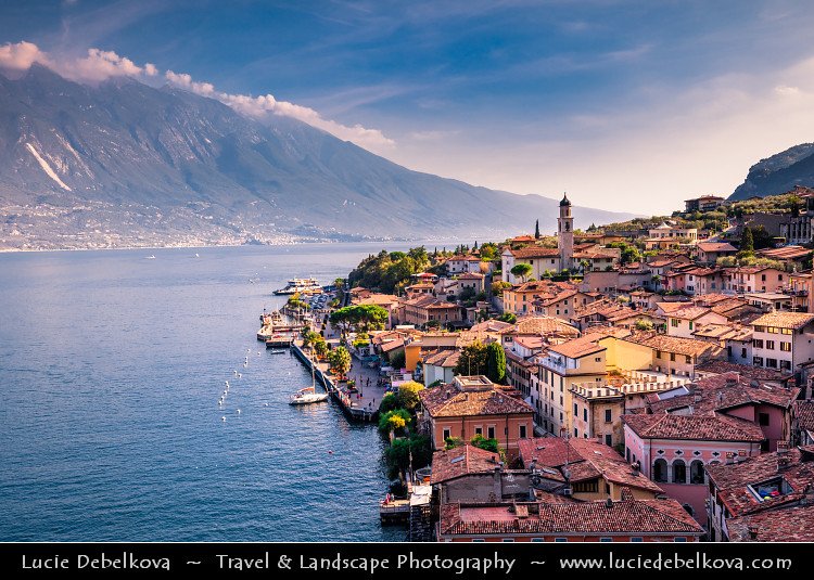 Italy - Alps - Limone sul Garda at Lago di Garda