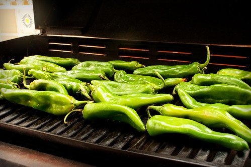 Roasting Hatch Chiles by odonata98 (Kimberly Reinhart), on Flickr