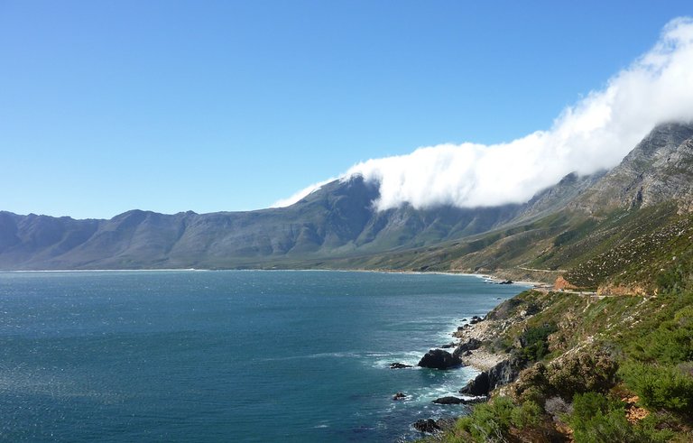 Tablecloth Fog - R44 Coastal Road / Garden Route - South Africa