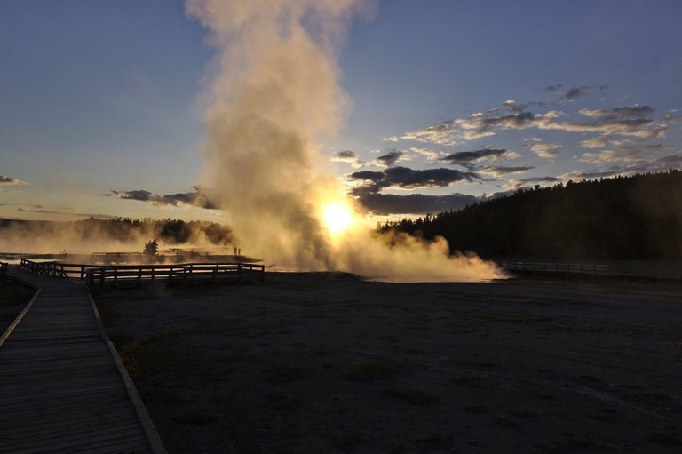 Firehole Lake