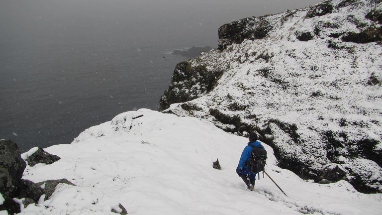 Thando in the snow 2