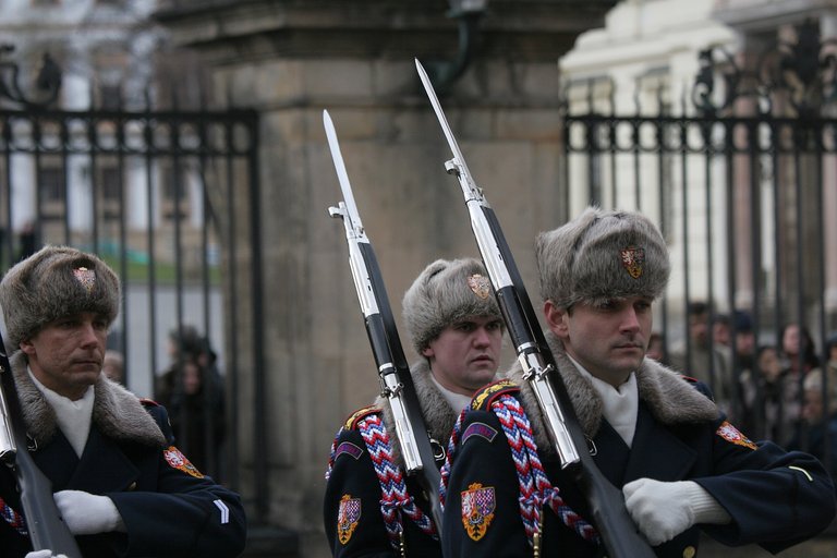 Prague guard of honor