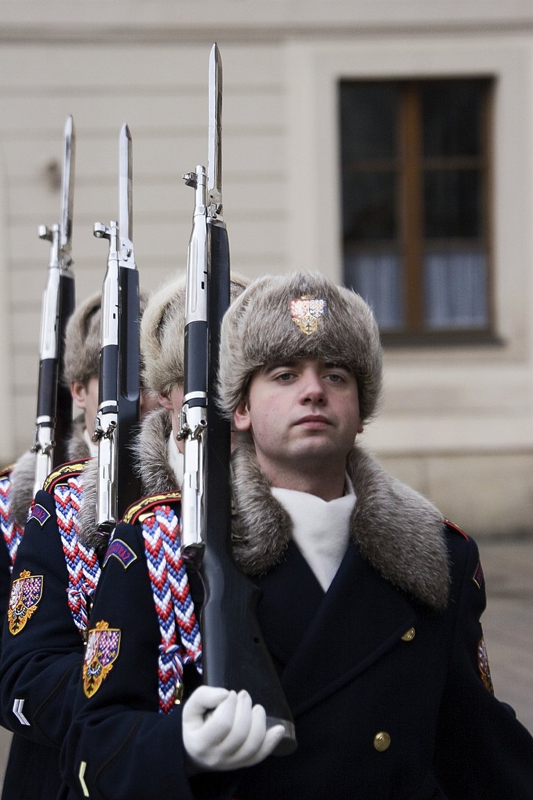 Prague guard of honor