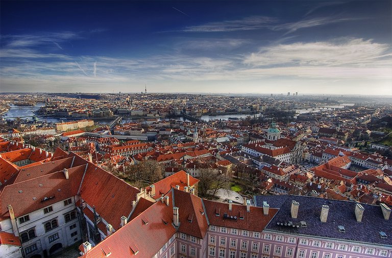 Prague view