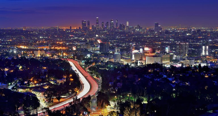 Light Trails Through the City