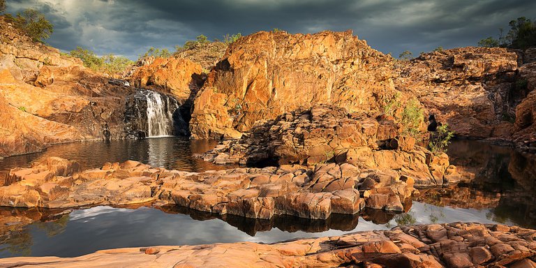 Edith Falls Upper Pools, early wet season