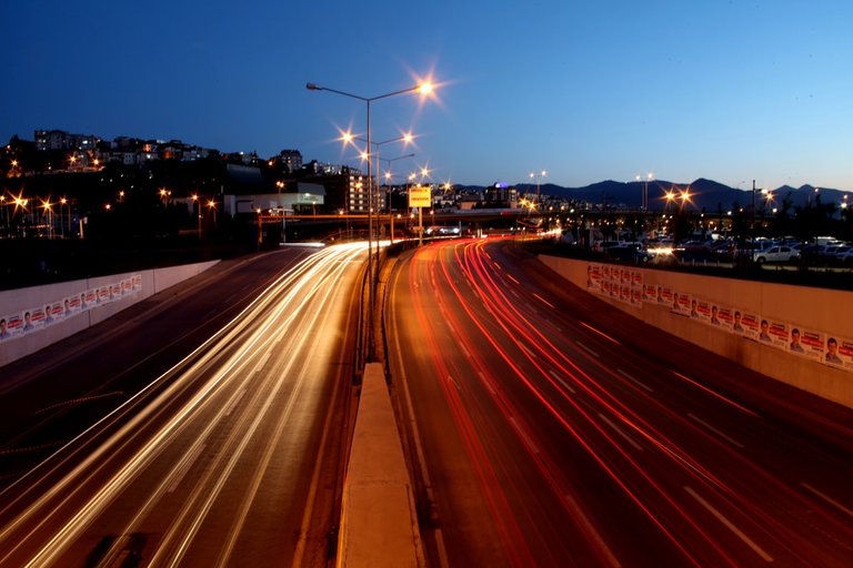 Light trails (Explored)