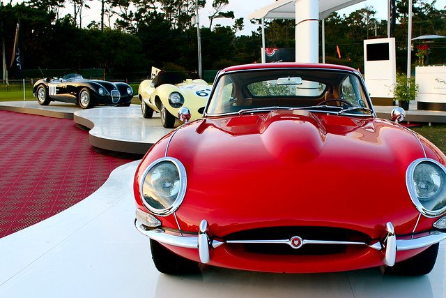 Concours d'Elegance: Classis Jaguars