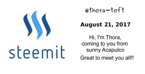 Image of Thora and a Steemit pic