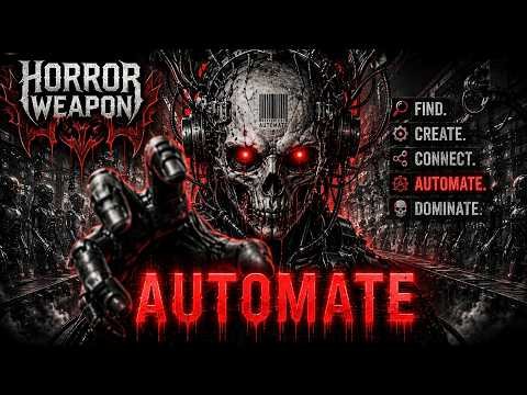 Horror Weapon - Automate (Official Music Video) (Dark Industrial Goth Techno)