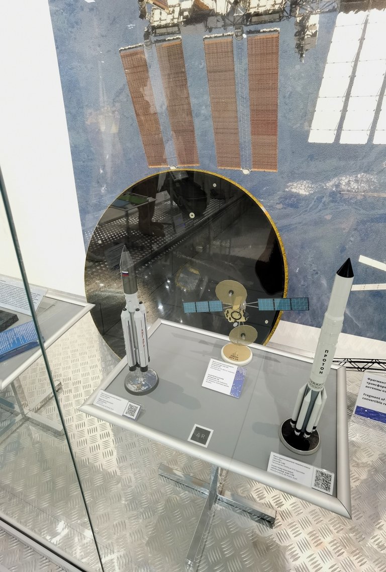 Models of the first rockets