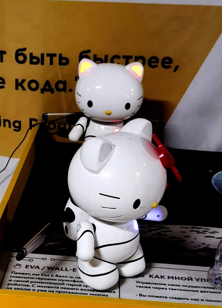 Robot cats are the cutest.