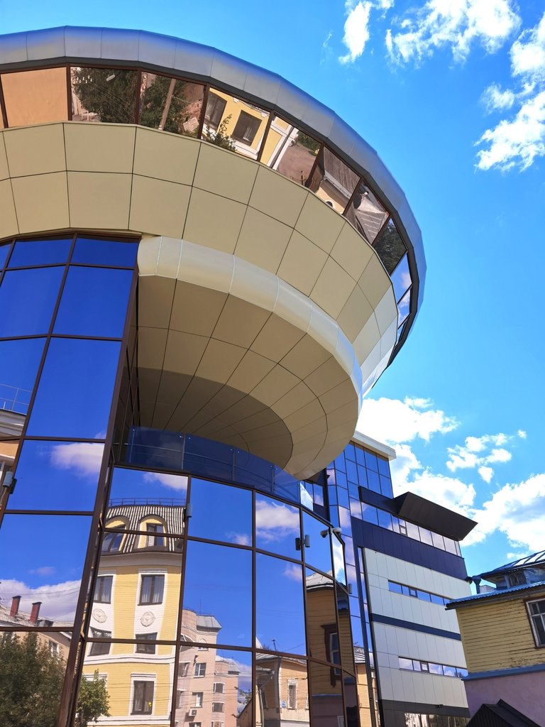 The main building