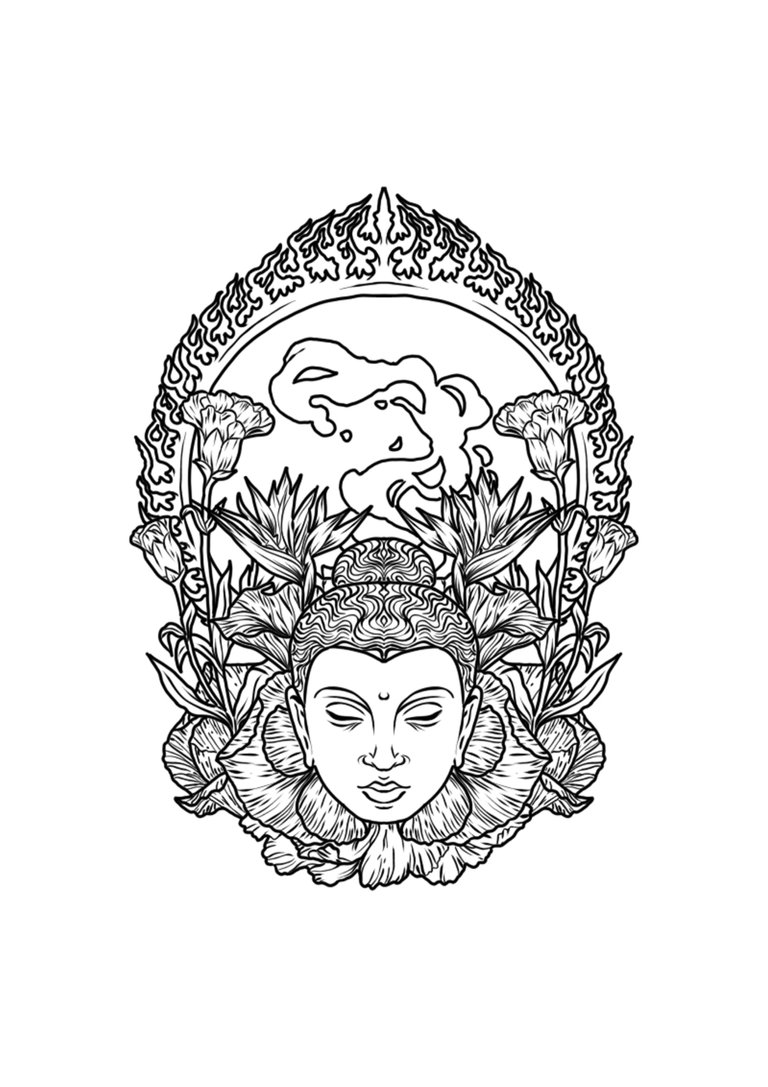 Buddha bw.png