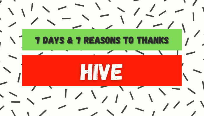 7 Days & 7 Reasons to thanks