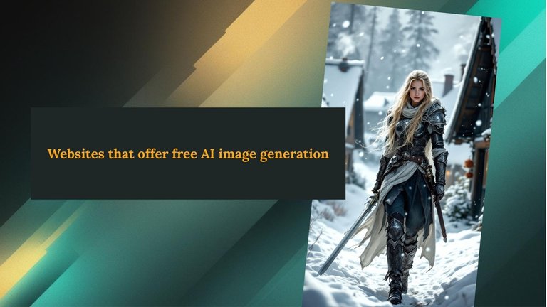 Websites that offer free AI image generation