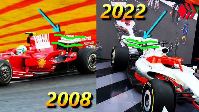 Rear wing alerón trasero Formula 1 2022 2008 Full Deportes Hive Aerodinámica Aerodynamics.png