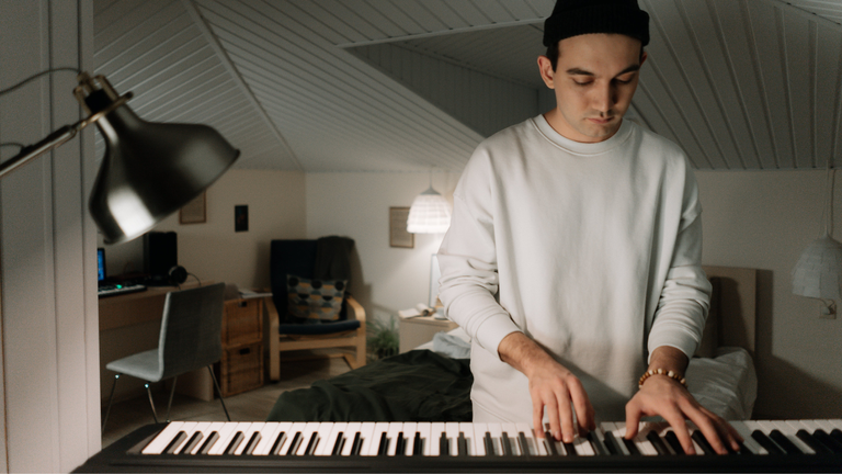 Pianist's Hands on the Keyboard.png