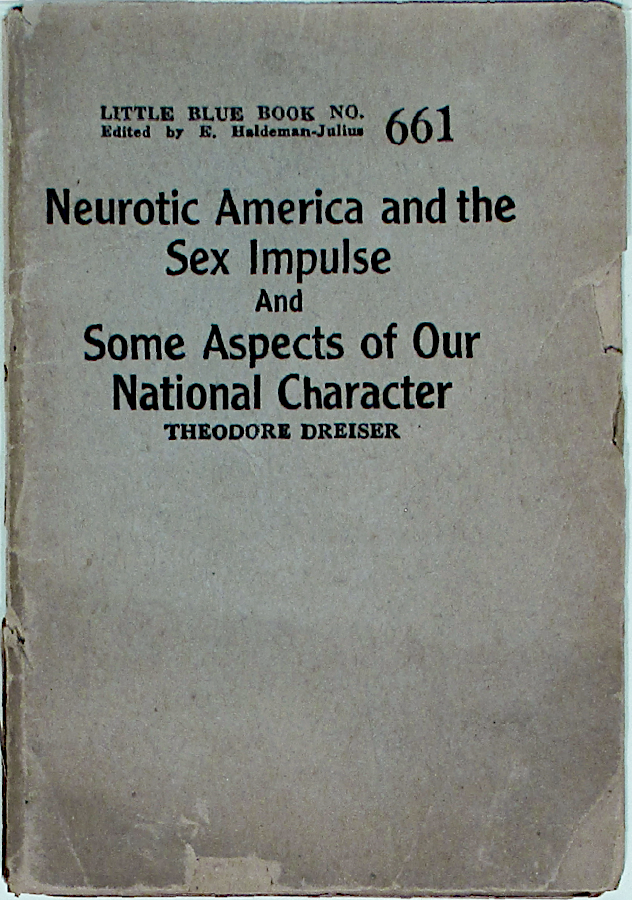 Little Blue Book No. 661book cover Theodore Dreiser edited by E. Haldeman-Julius public.png