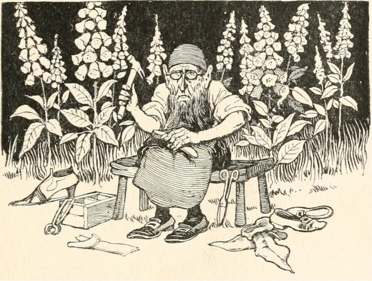 fairy Goble Book of Fairy Poetry Lupracaun Fairy_Shoemaker public 1920.jpg