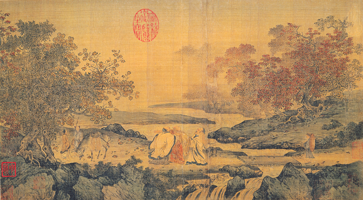li tang three laughing men by the tiger stream public song dynasty.png