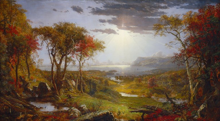 Autumn On the Hudson River 1860 Jasper Francis Cropsey.jpg