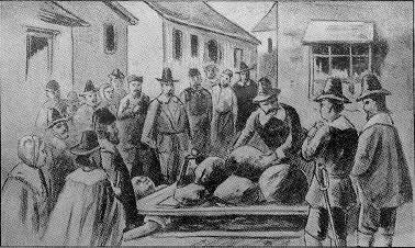 salem pressed to death Giles_Corey_restored Published in Witchcraft Illustrated in 1892 public.jpg