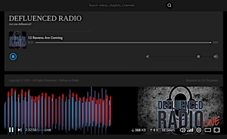 Defluenced now hosts on CastGarden. Hive-based P2P radio stations!