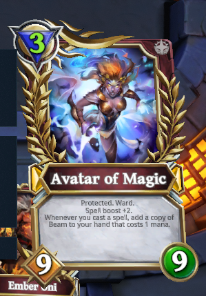 Discounted Avatar of Magic in hand