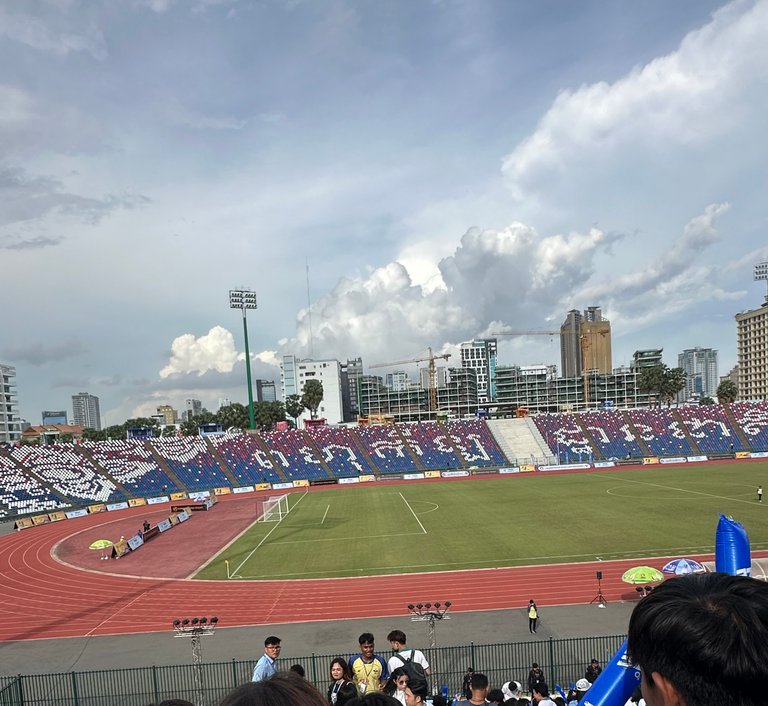 National Olympic Stadium of Cambodia 🏟️,  Phnom Penh!