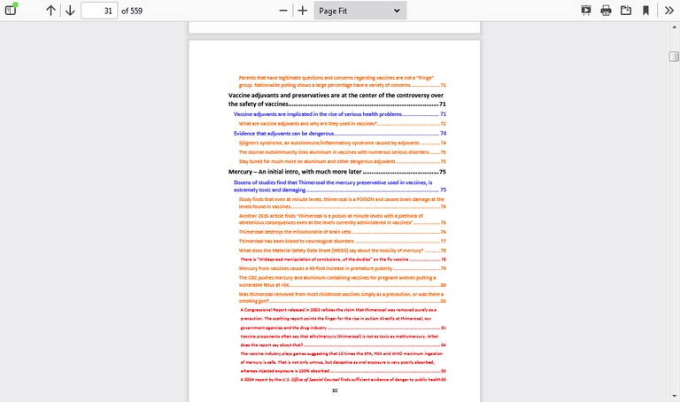 1200 Studies The Truth Will Prevail: Table of Contents 3