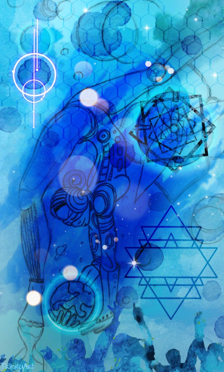 trinityart cyberpunk AI acrobatic galaxy NFT Art.jpg