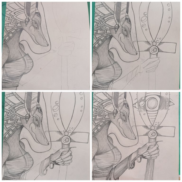 TrinityArt Alien Art collection #5 - Astro Anubis making of Pic 2.jpg