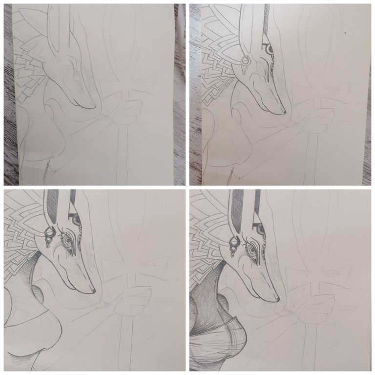 TrinityArt Alien Art collection #5 - Astro Anubis making of Pic 1.jpg