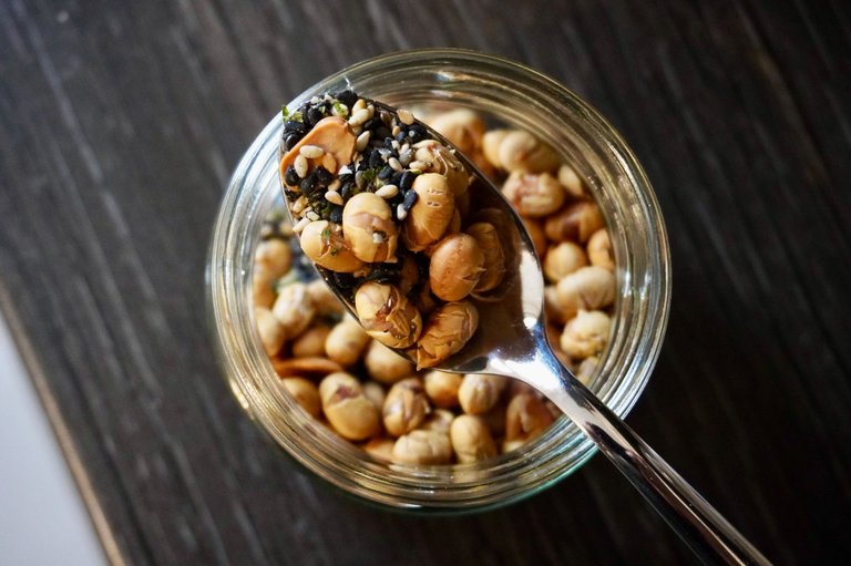 Furikake seasoning with roasted beans