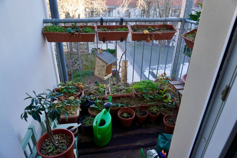 Where my posts are born 2 - My micro balcony